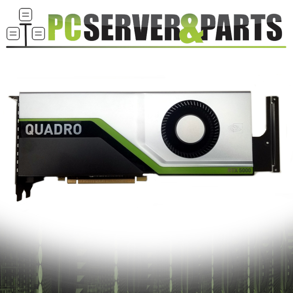 HP Nvidia Quadro RTX 5000 16GB GDDR6 PCIe Video Graphics Card