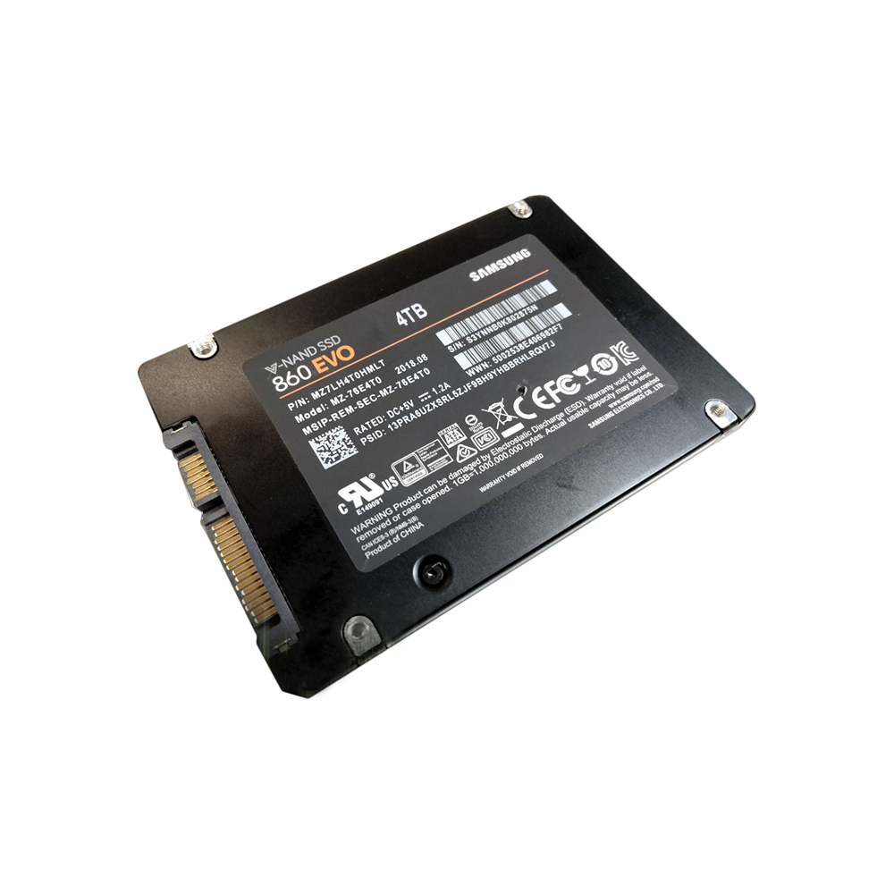 Samsung 860 EVO 4TB SATA 6GB/s 2.5