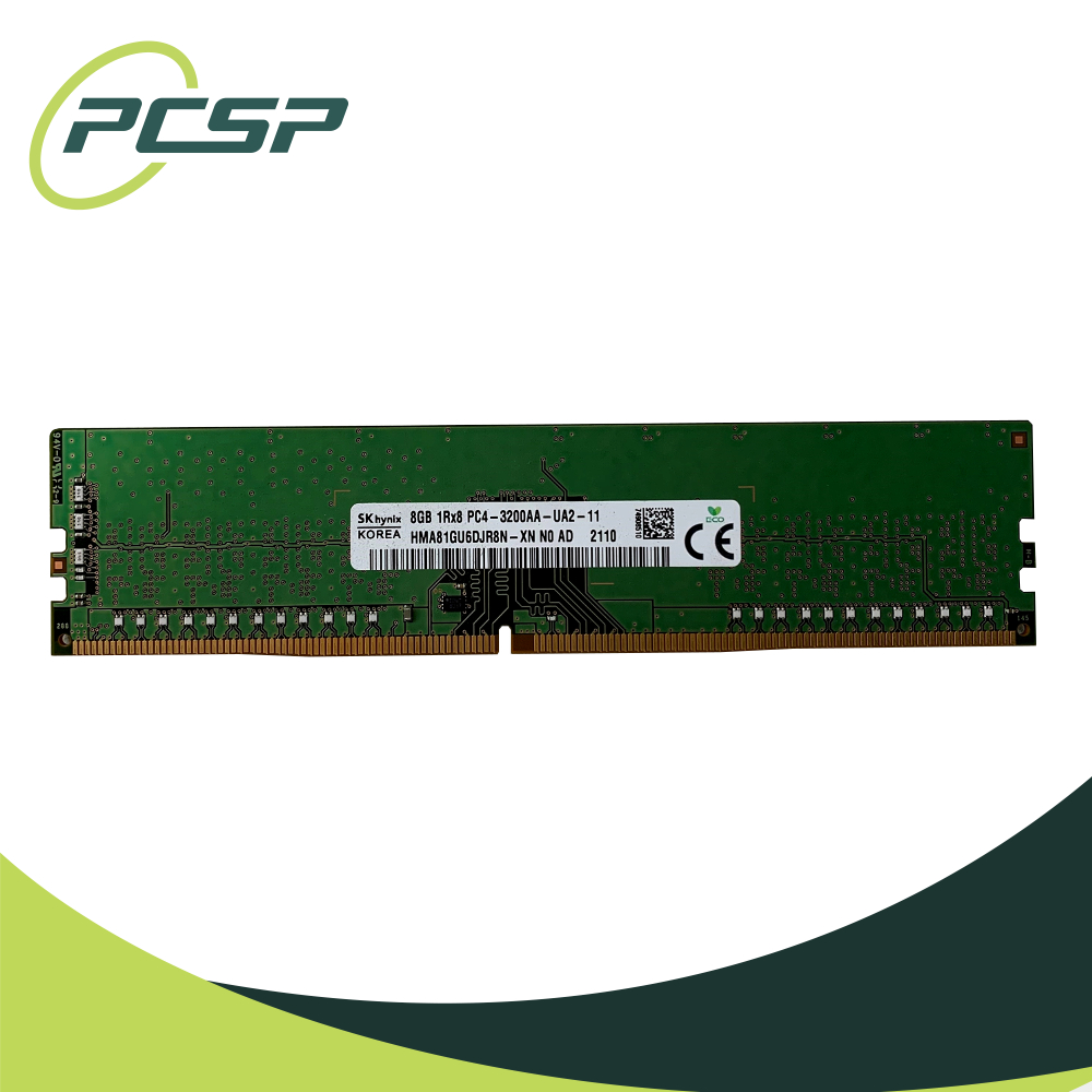 16GB RAM Kit Hynix 2x8GB PC4-3200AA 1Rx8 DDR4 UDIMM Unbuffered