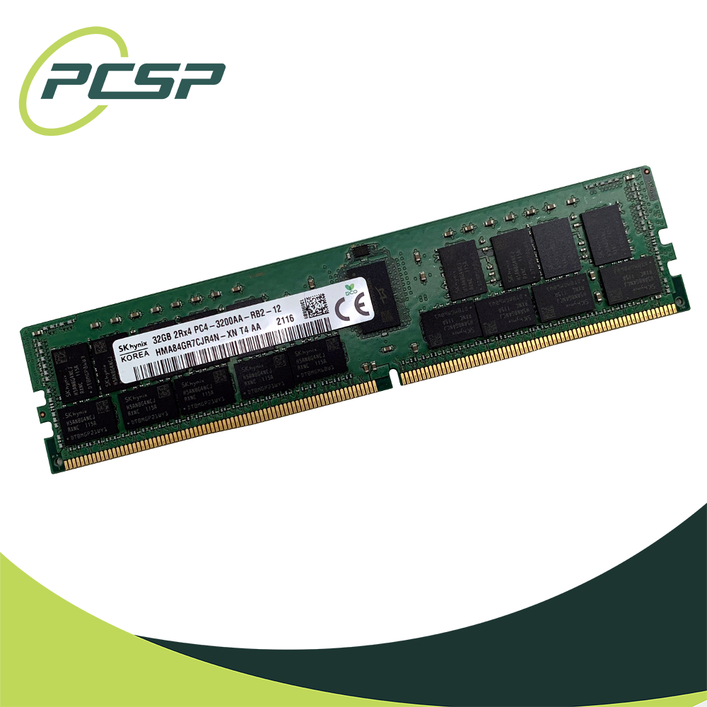 Hynix 32GB 2Rx4 PC4-3200AA-R DDR4 ECC RAM RDIMM Memory