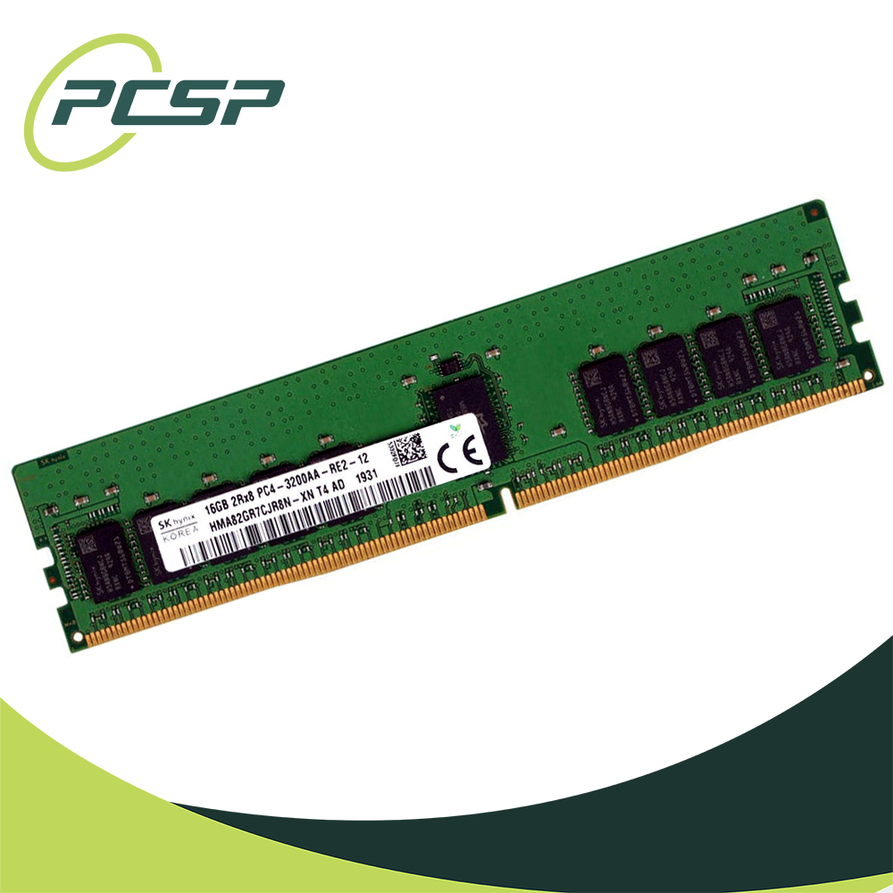 Hynix 16GB PC4-3200AA-R 2Rx8 DDR4 ECC REG RDIMM Server Memory