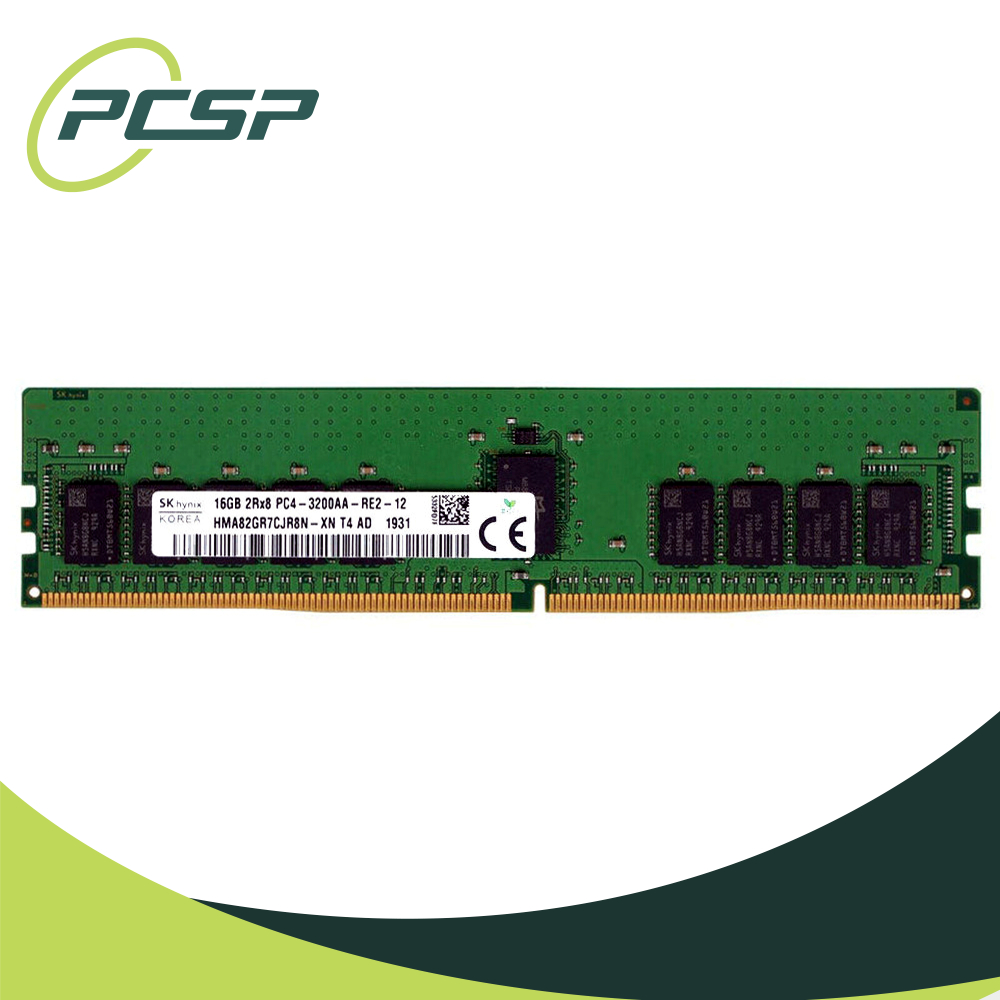Hynix 16GB PC4-3200AA-R 2Rx8 DDR4 ECC REG RDIMM Server Memory