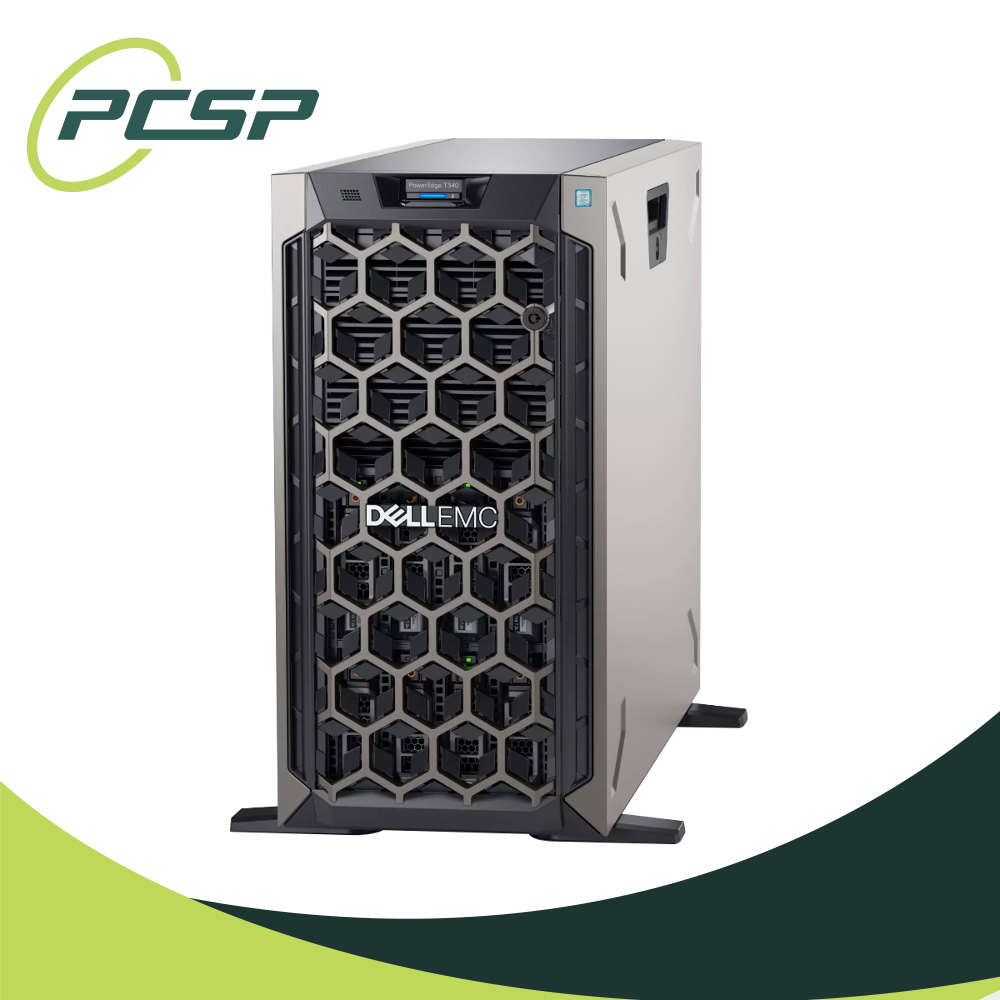 Dell PowerEdge T340 Tower Server 3.50GHz 4C Xeon E-2134 H740P