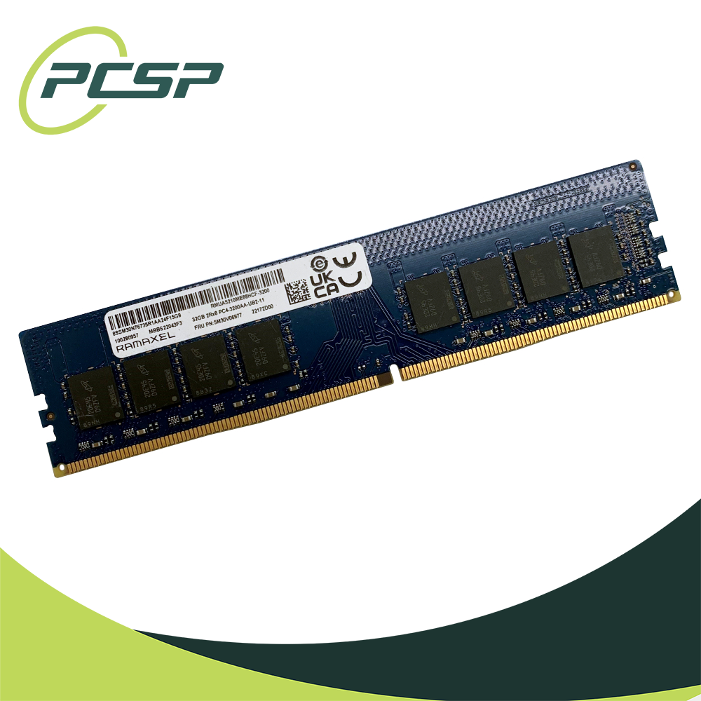 RAMAXEL 32GB PC4-3200AA-U 2Rx8 DDR4 Unbuffered UDIMM Memory