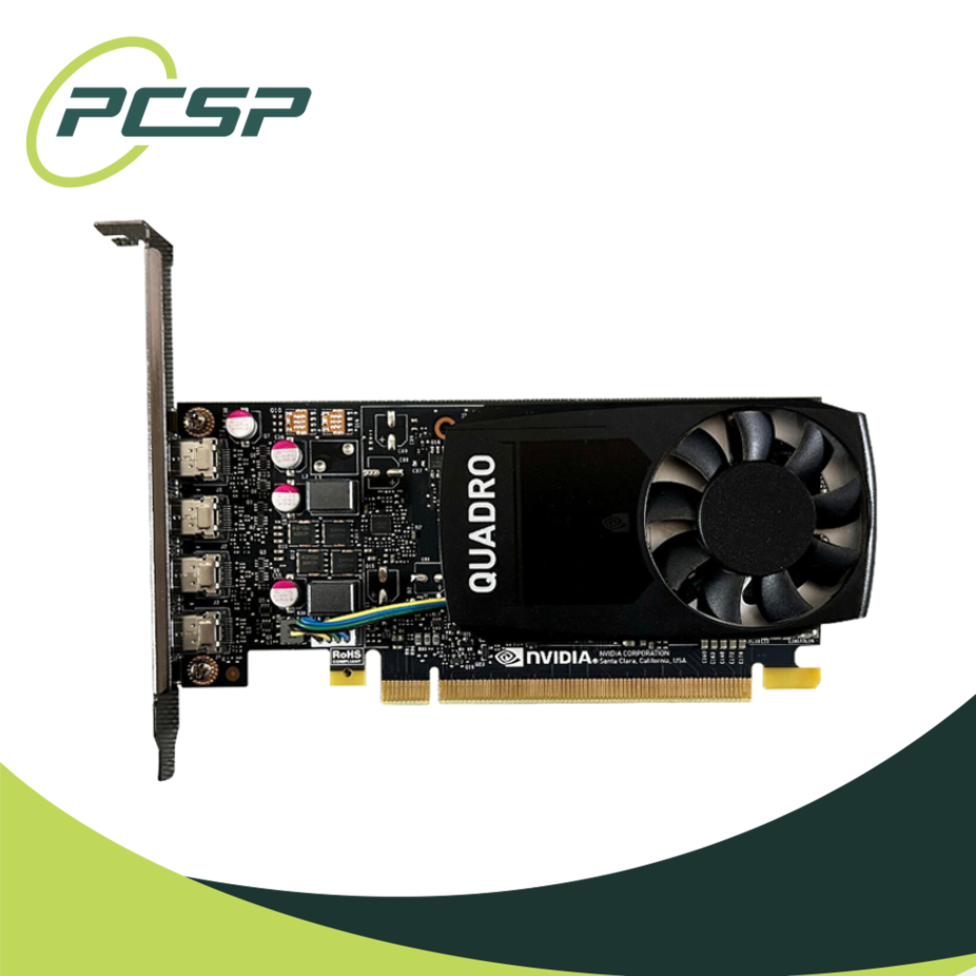 Lenovo NVIDIA Quadro P1000 4GB GDDR5 Graphics Card 4x Mini