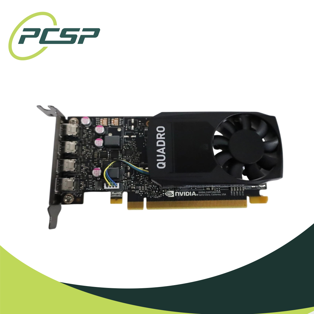 Lenovo 00FC964 Nvidia Quadro P1000 4GB GDDR5 Graphics Card 4x Mini