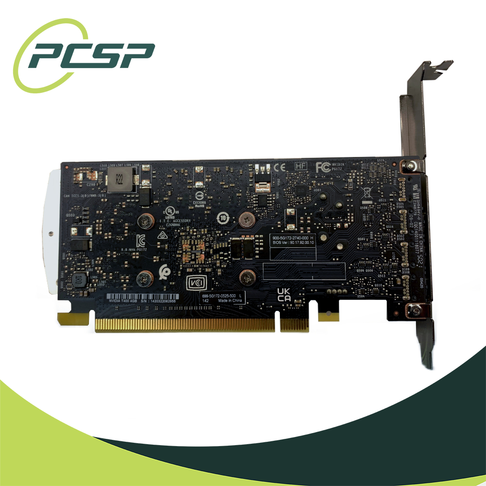 Lenovo NVIDIA T400 3x mini DisplayPort 4GB GDDR6 PCIe GPU