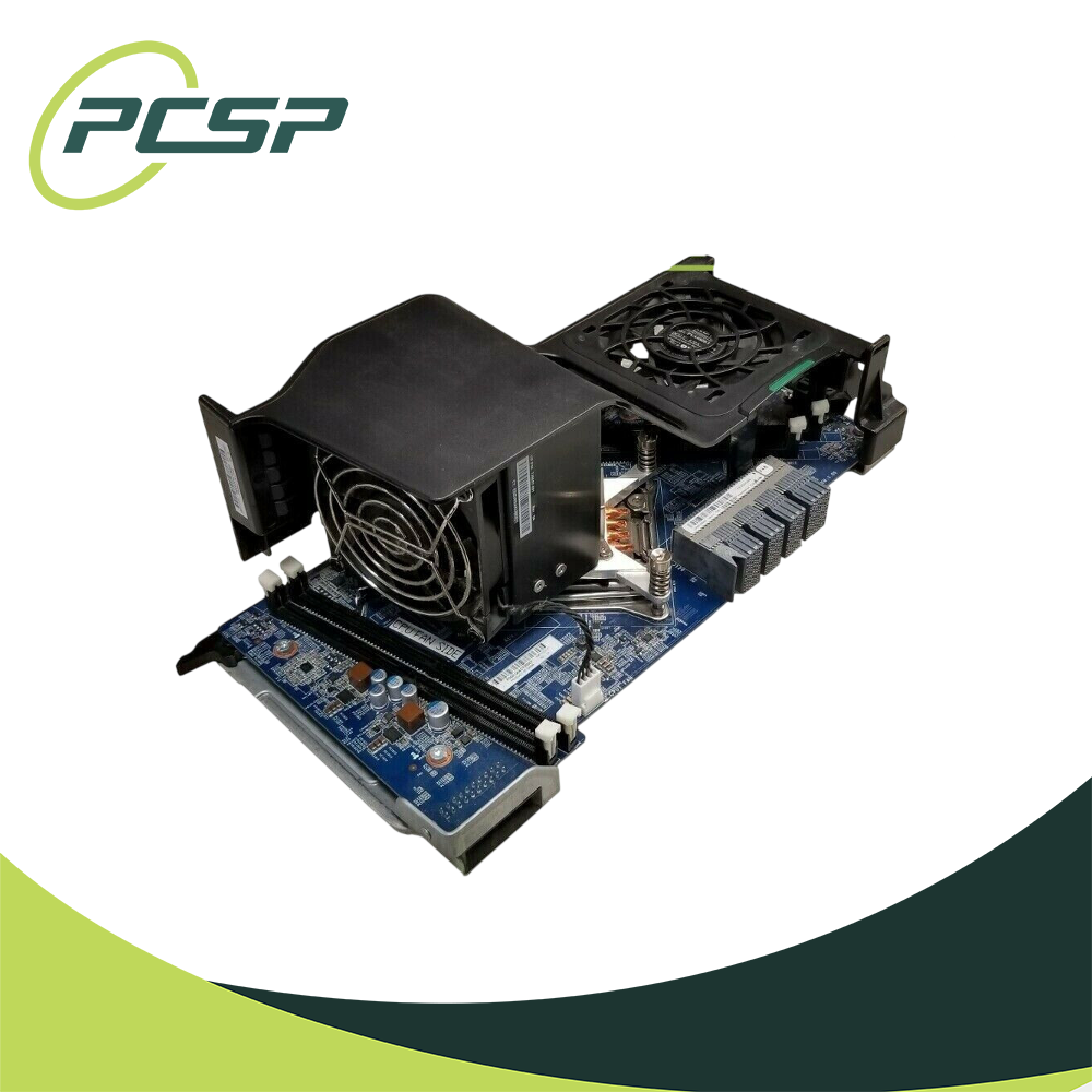 CPU SK HP 736519-001 Z640 2nd CPU Riser Board Assembly w/ Heatsink & Fan