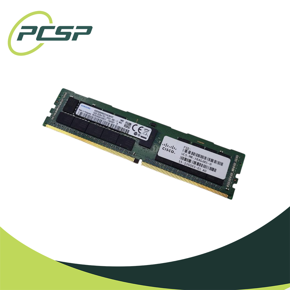 1.2TB RAM Kit Samsung 64GB PC4-2666V-R 2S2Rx4 DDR4 ECC REG