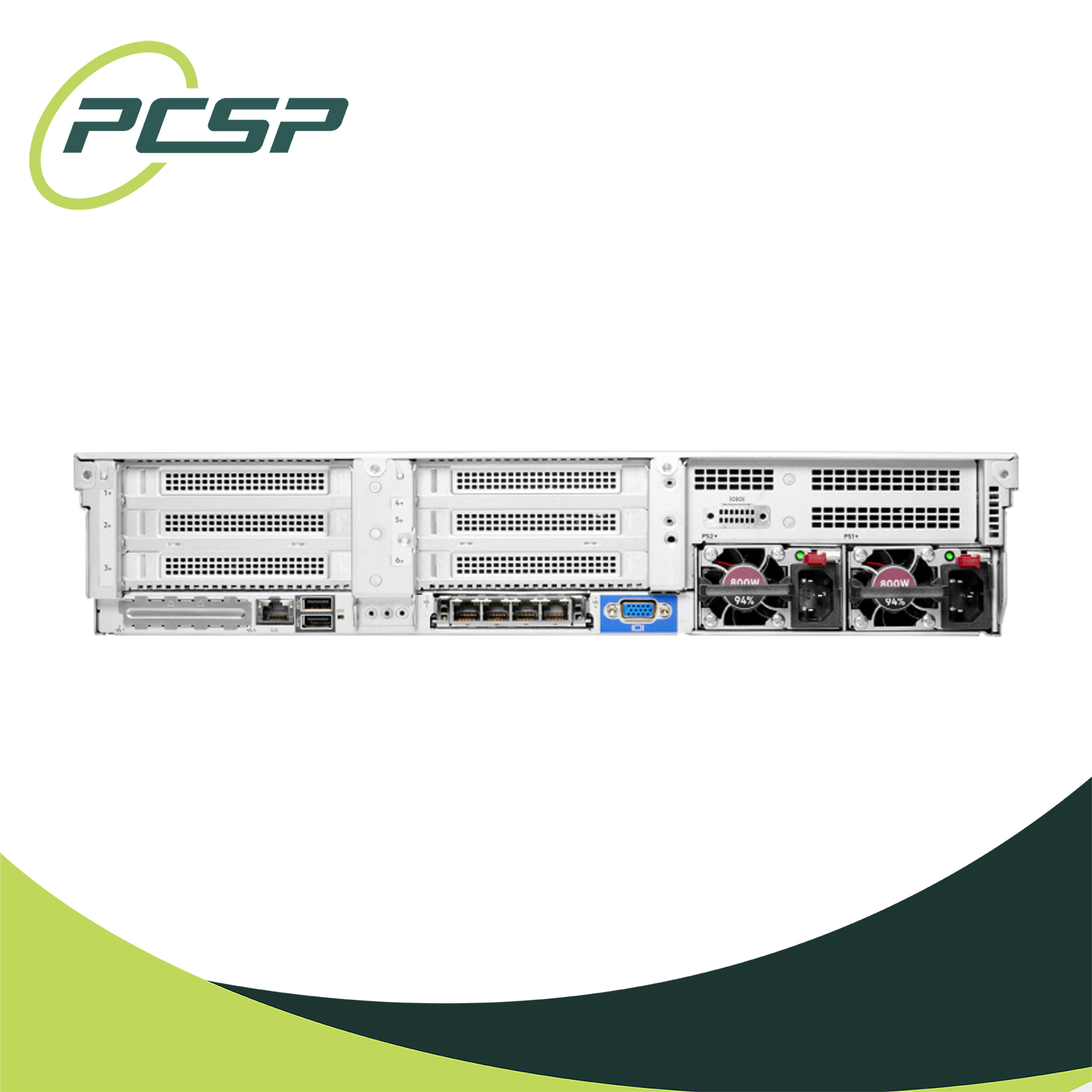 HP DL380 Gen10 8SFF 2x Xeon Platinum 8160 4x RJ45 8x Trays - NO 