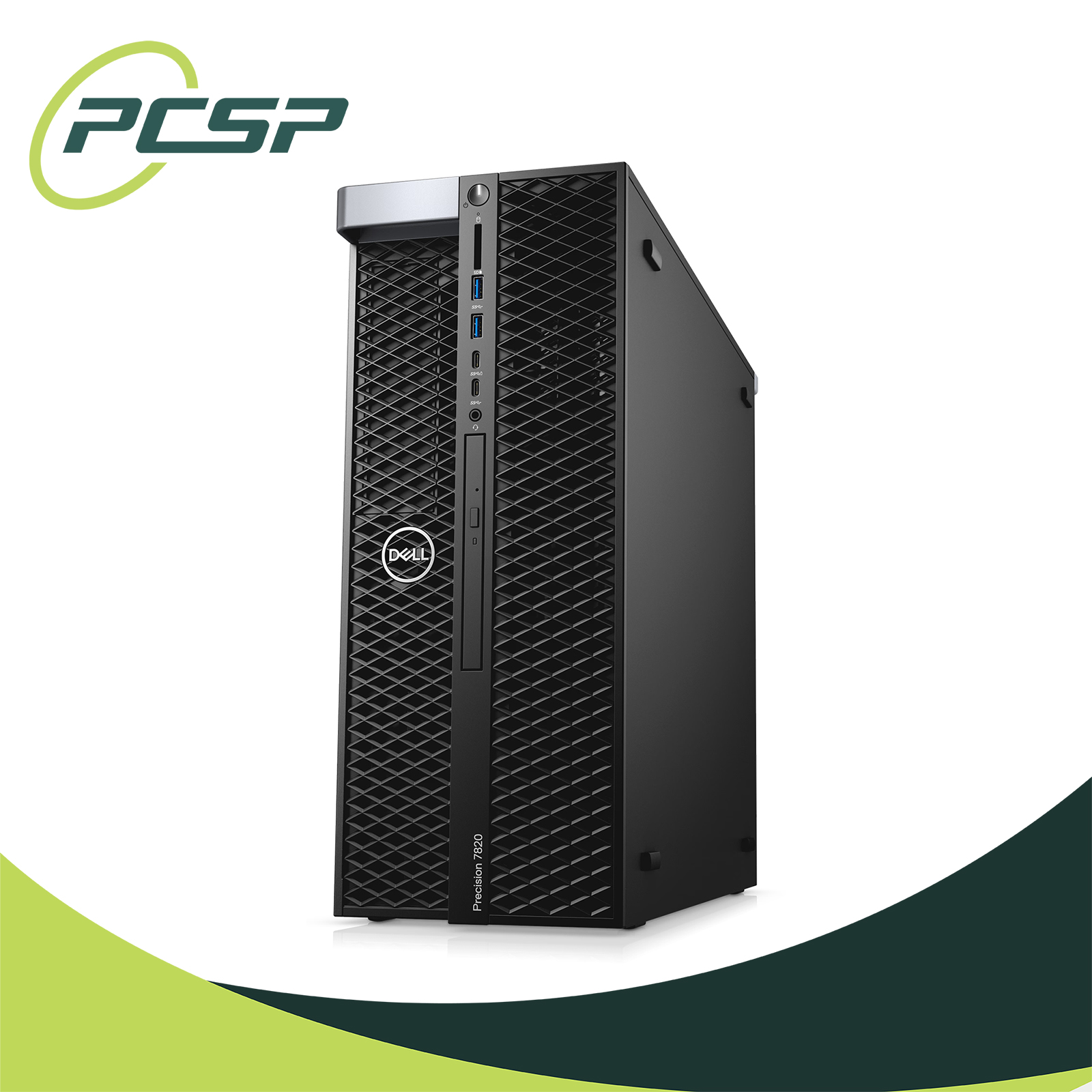 Dell T7820 Tower 2x Platinum 8160 48-Cores 384GB RAM 2x 2TB NVMe